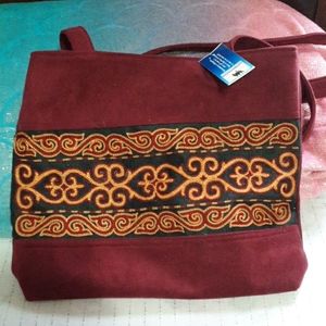 Nwt Handmade Mongolian Tapestry purse